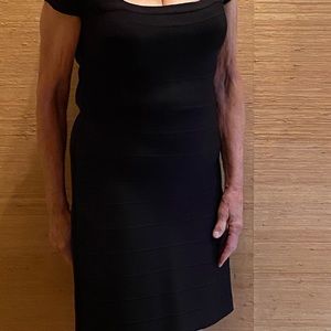 Stylish White/Black House Market Dress